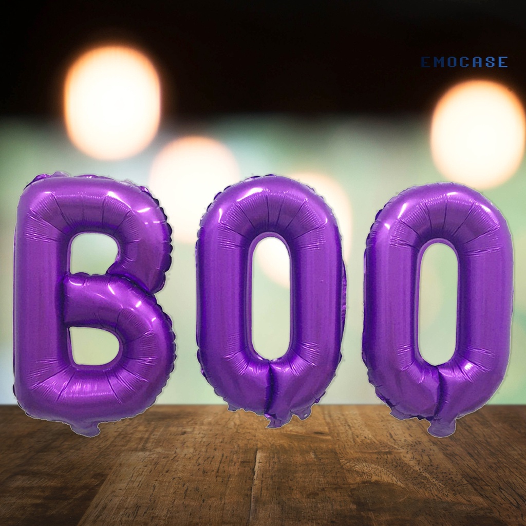 1 Set Bong Bóng Lá Nhôm Trang Trí Tiệc Halloween