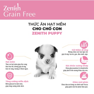 Thức ăn hạt mềm Zenith dành cho chó