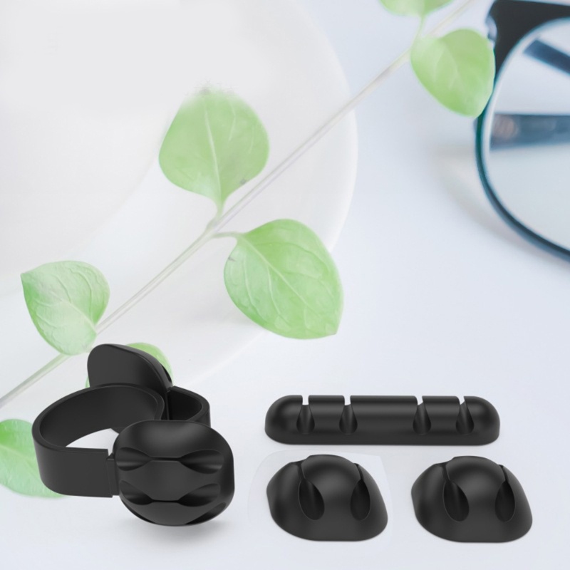 Giá Đỡ Cuộn Dây Cáp USB Để Bàn Gọn Gàng