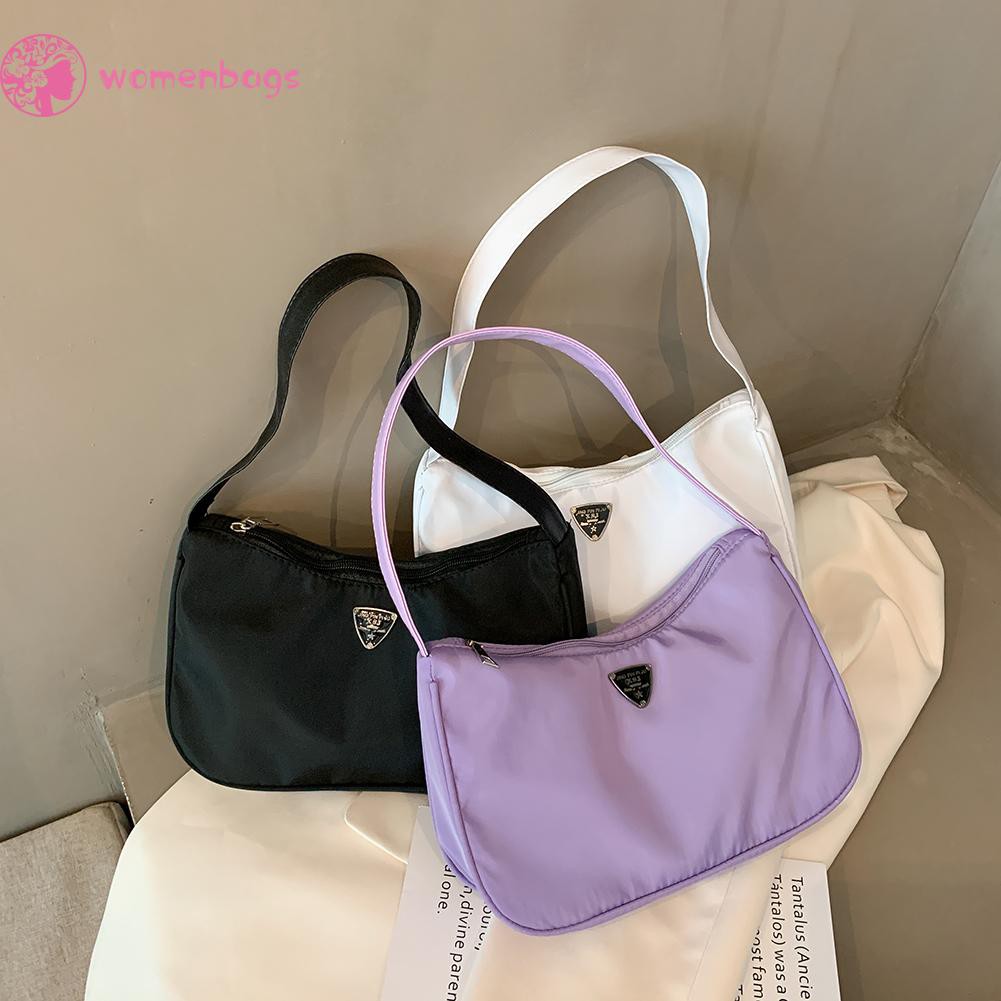 Túi xách đeo vai chất vải nylon đơn giản thời trang cho nữ | BigBuy360 - bigbuy360.vn