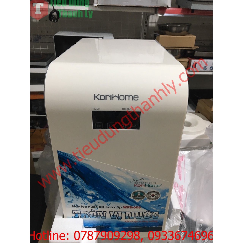 Máy lọc nước Korihome WPK-608 - HÀNG TRƯNG BÀY