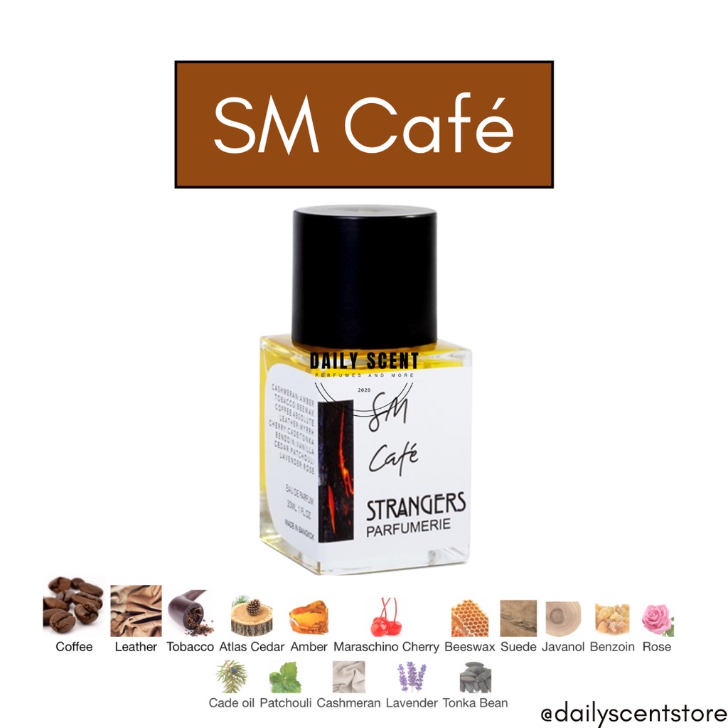 Nước hoa Unisex Strangers Perfumerie SM Cafe Eau de Parfum