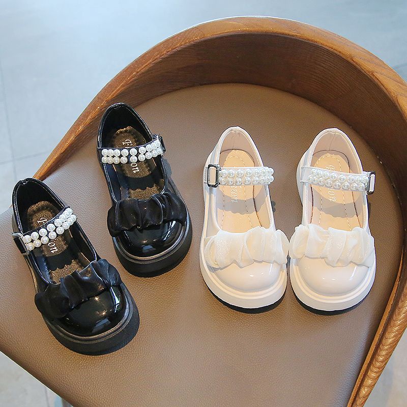 Giày Da Thời Trang Mới 2022 Cho Bé Gái