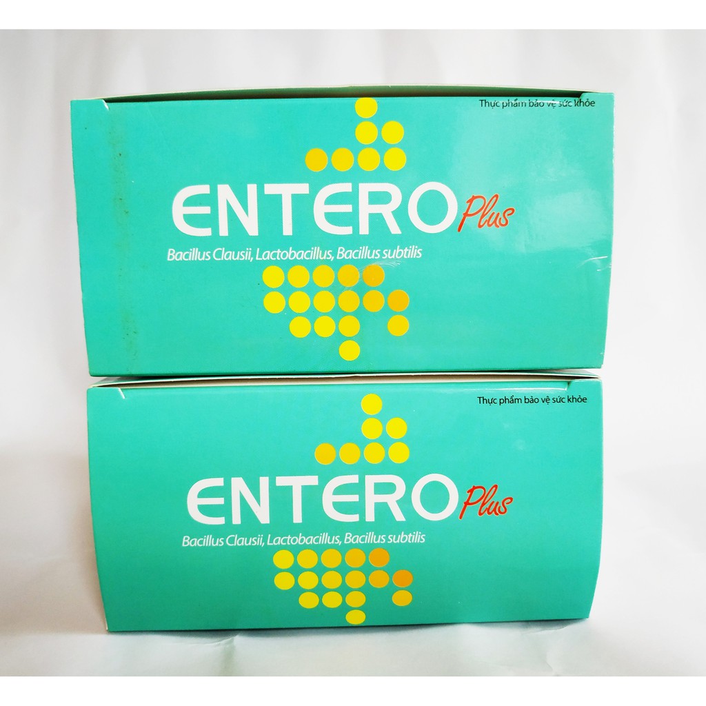 Men Vi Sinh Kết Hợp Men Tiêu Hóa Entero Plus - Cân Bằng Hệ Vi Sinh Đường Ruột - Rối Loạn Hệ Tiêu Hóa - Hộp 100 Viên