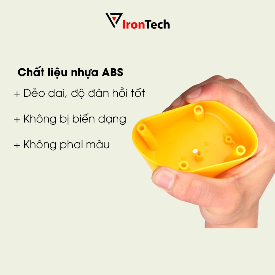 Loa máy vi tính mini có dây IronTech Bonks DX12 nhỏ gọn cầm tay âm thanh nổi 3D siêu bass tương thích laptop pc