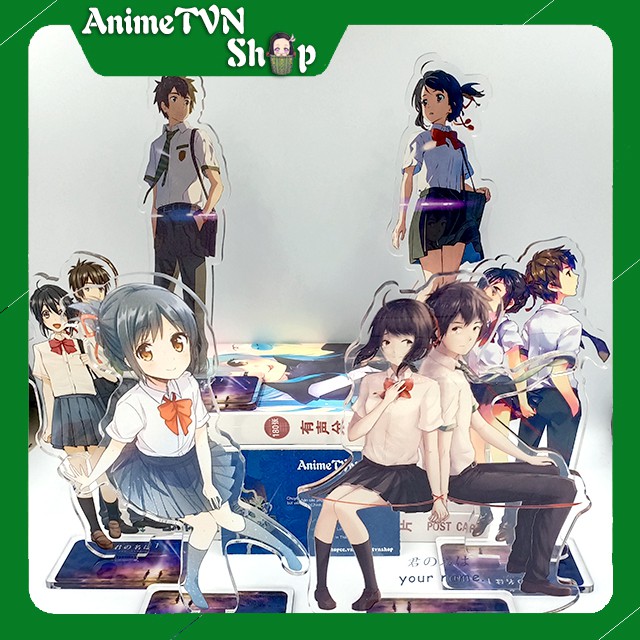 Tượng Mica Standee anime/manga Your Name (Kimi no Na wa) - Nhựa Cứng Acrylic In nhiều chi tiết sắc nét