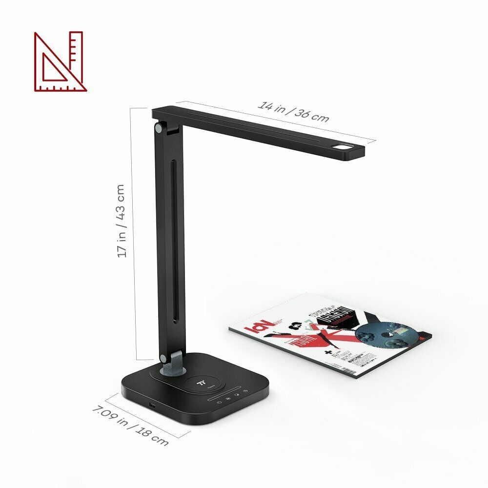 Đèn led để bàn Taotronics TT-DL038 công suất 12w, tích hợp sạc không dây