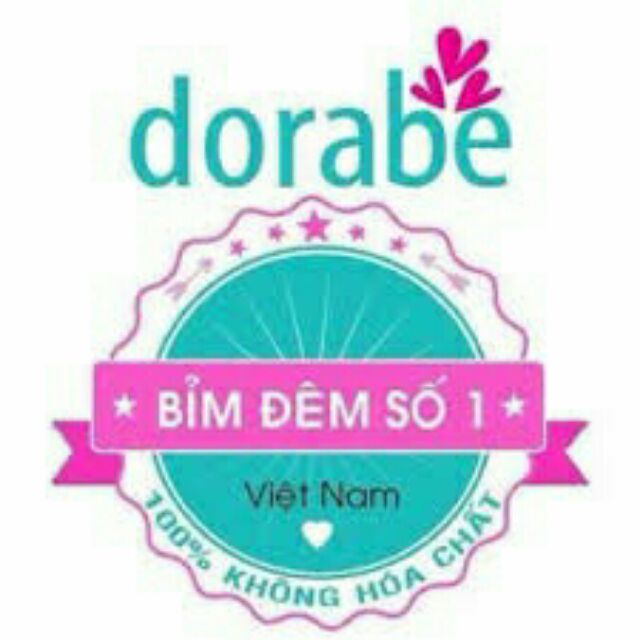 Bỉm vải dorabe size L cho bé 12-24kg