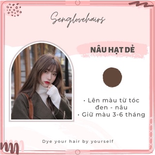 Thuốc nhuộm tóc màu nâu hạt dẻ