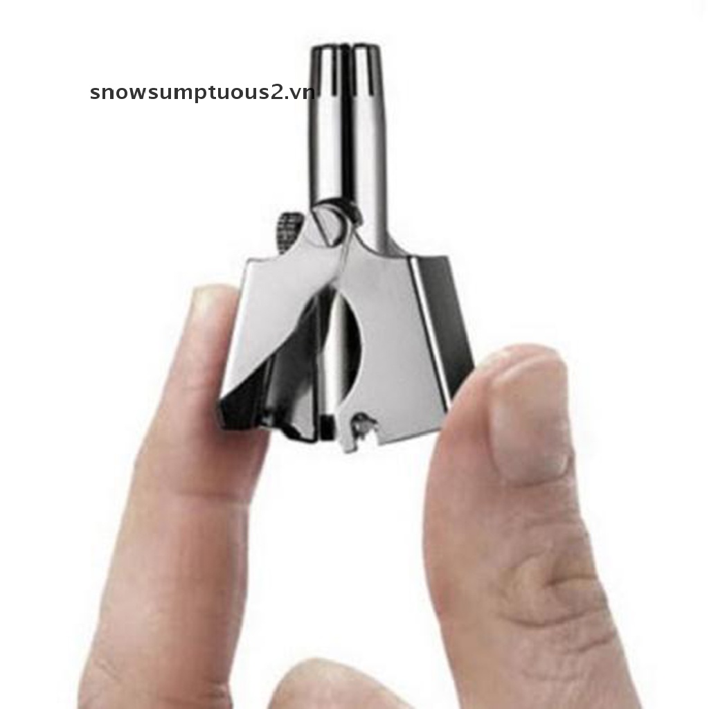 Dụng cụ cắt tỉa lông mũi tai thép không gỉ mới thủ công T30 WF