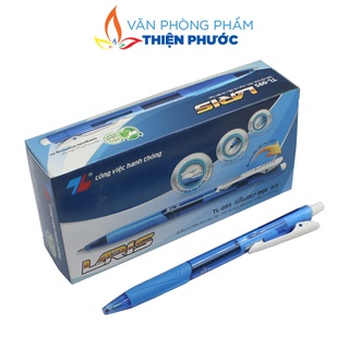 Bút bi xanh Thiên Long 095 đầu bút 0.5mm với thiết kế sang trọng, có grip êm tay