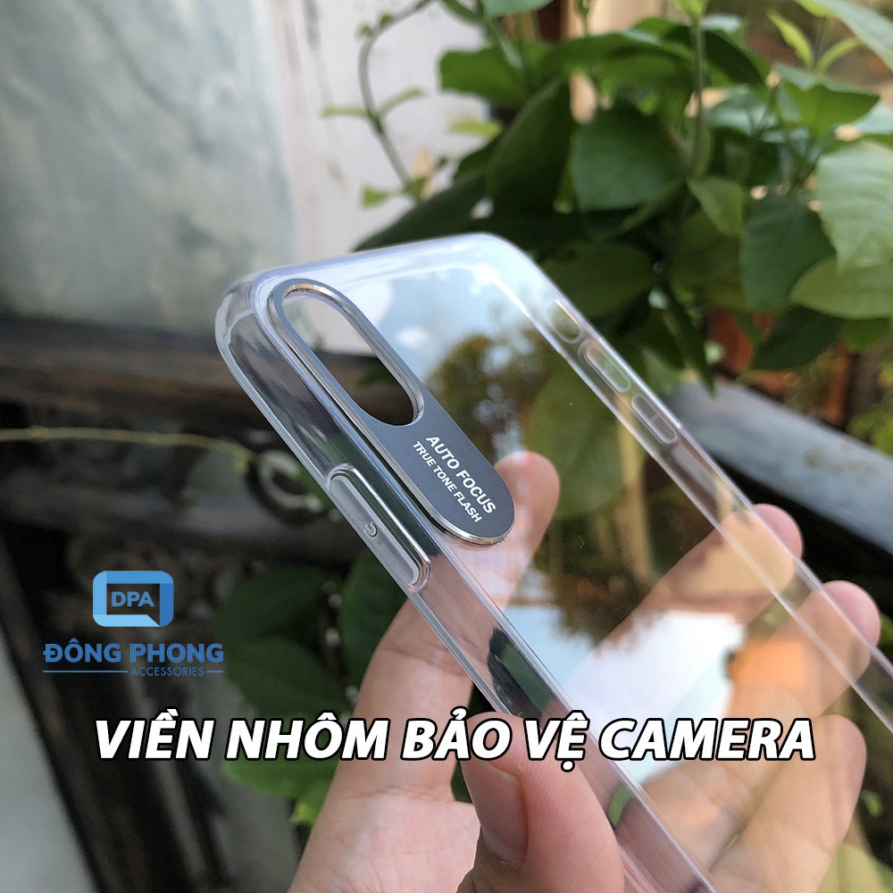 Ốp Lưng iPhone X / XS / XR / XS MAX Viền Nhôm Bảo Vệ Camera Siêu Đẹp