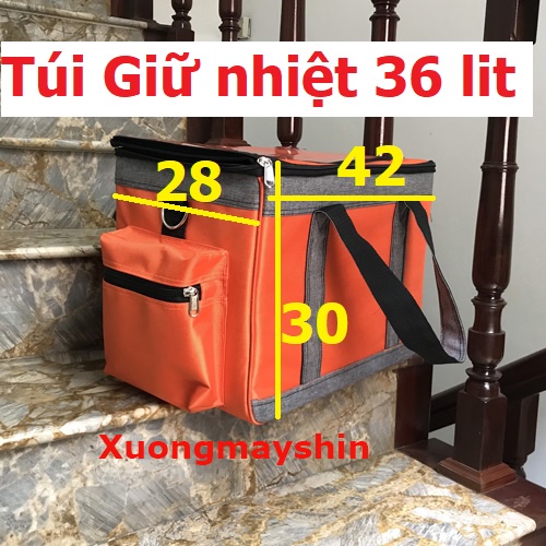BALO GIỮ NHIỆT GIAO HÀNG -DU LỊCH- Kích thước 42cm x 28cm x 30cm