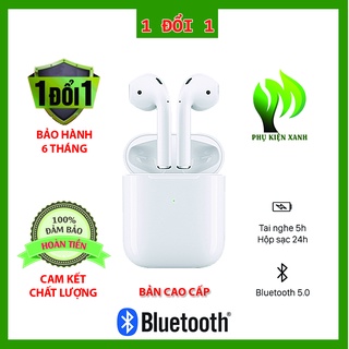 Tai Nghe Bluetooth  Air 2 Không Dây - Bản Cao Cấp - Định Vị - Đổi Tên Dành Cho Iphone và Androi - Bảo Hành 6 tháng