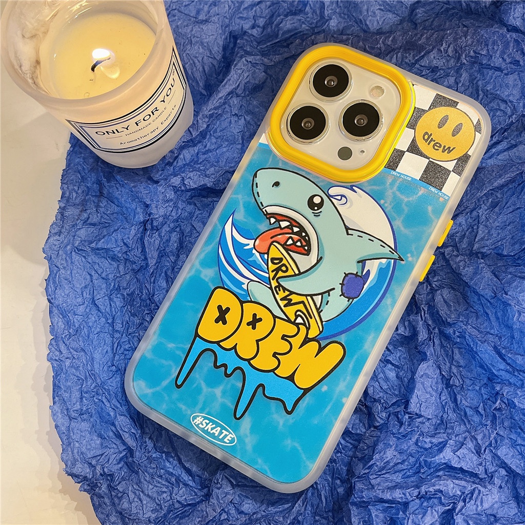 Ốp Điện Thoại TPU Mềm Ánh Xanh Cho iphone Case 13 Pro Max 12 Pro Max