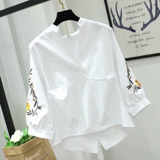 Áo phông cộc tay+ áo sơ mi