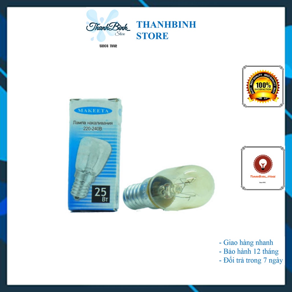 BÓNG ĐÈN TỦ LẠNH ĐUI XOÁY E14