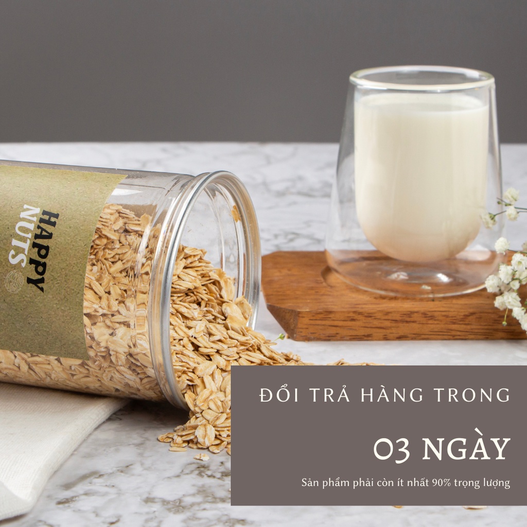 Hạt Macca Rang HAPPY NUTS nguyên vỏ