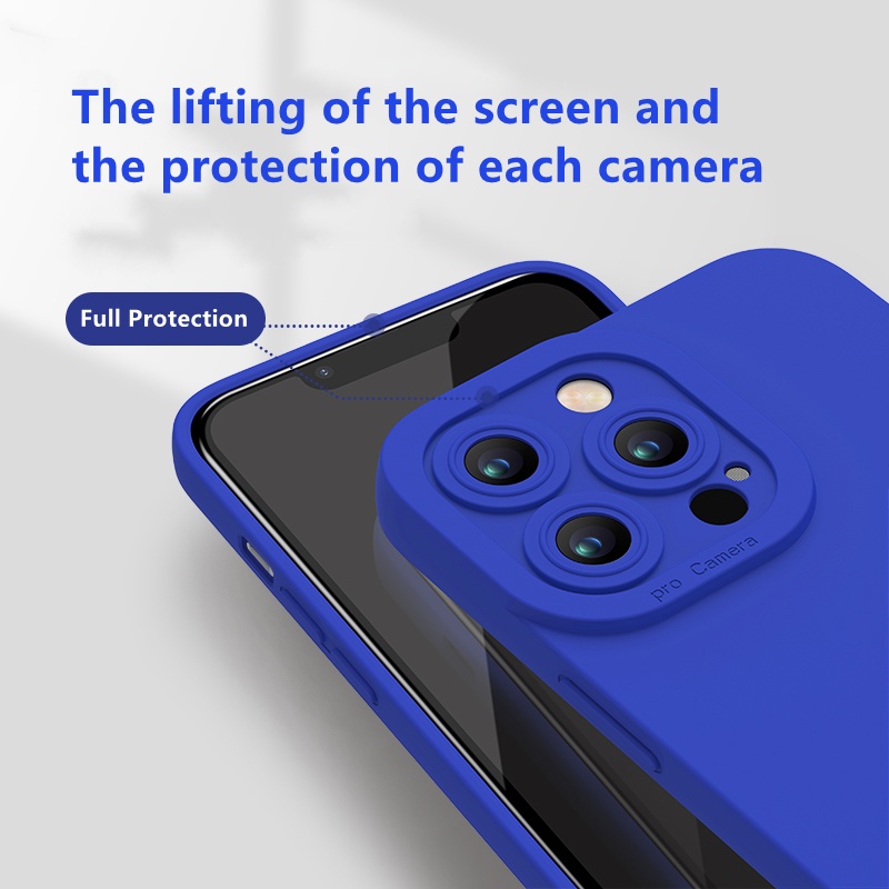 Ốp Điện Thoại Silicon Mềm Chống Sốc Cho iphone 15 14 13 pro max 6 / 6s 6 plus / 6s plus / 7 / 7 plus / 8 / 8 plus x / xs / xr / xs max a221 / a222