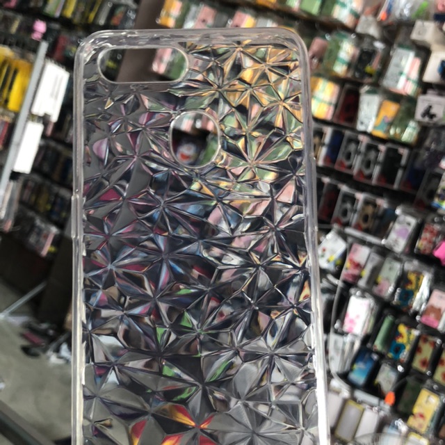 Oppo A7 Ốp lưng dẻo trong suốt 3D
