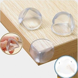 [SÉT 4 CÁI] Miếng Bọc Cạnh Bàn Silicon