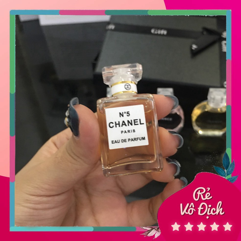 [Bán-Giá-Gốc] ❤️𝘊𝘩𝘪́𝘯𝘩 𝘏𝘢̃𝘯𝘨❤️ Bộ 5 chai nước hoa Chanel cao cấp