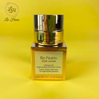 Kem dưỡng mắt Estee Lauder Re-Nutriv Ultimate Lift Regenerating Youth Eye Crème 5ml - Chống lão hóa, giảm chảy sệ, căng