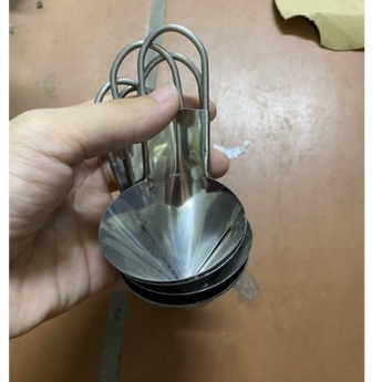 Dụng cụ tạo hình hoa, xoáy tạo hoa cà rốt, xoáy hình hoa bằng inox không rỉ