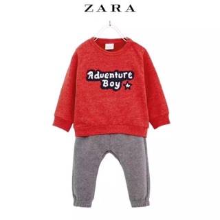 Bộ nỉ zara bé trai