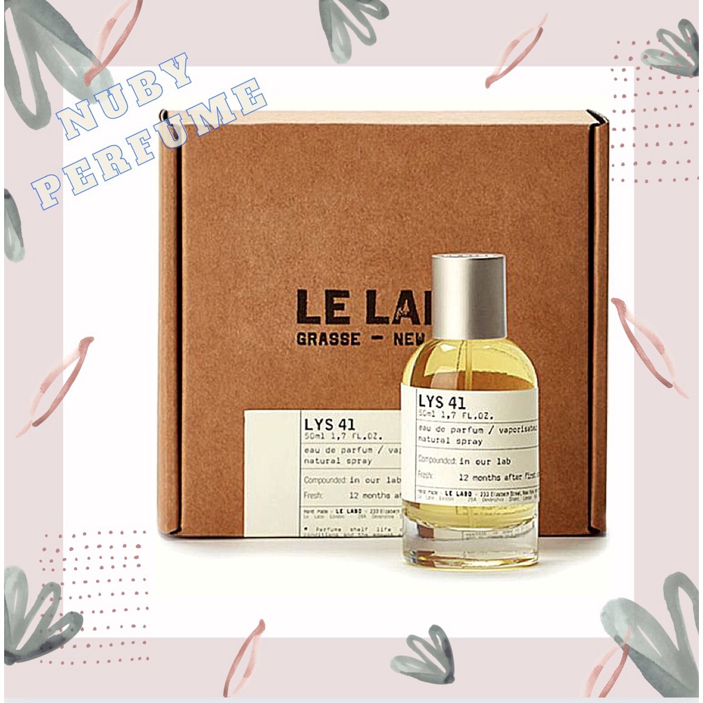 [Nuby.Store] Nước Hoa Le Labo Lys 41 Test 5ml/10ml/20ml
