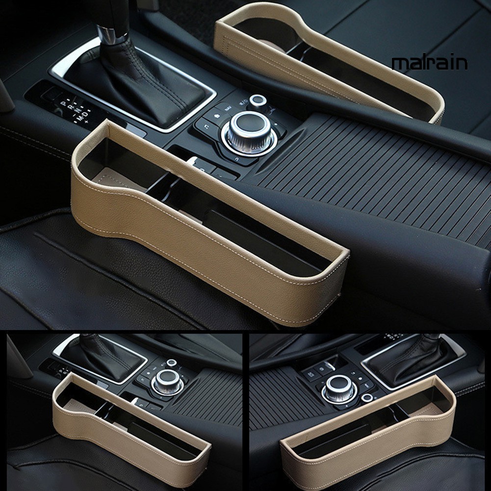 Hộc nhựa giả da đựng vật dụng tiện lợi trên xe hơi