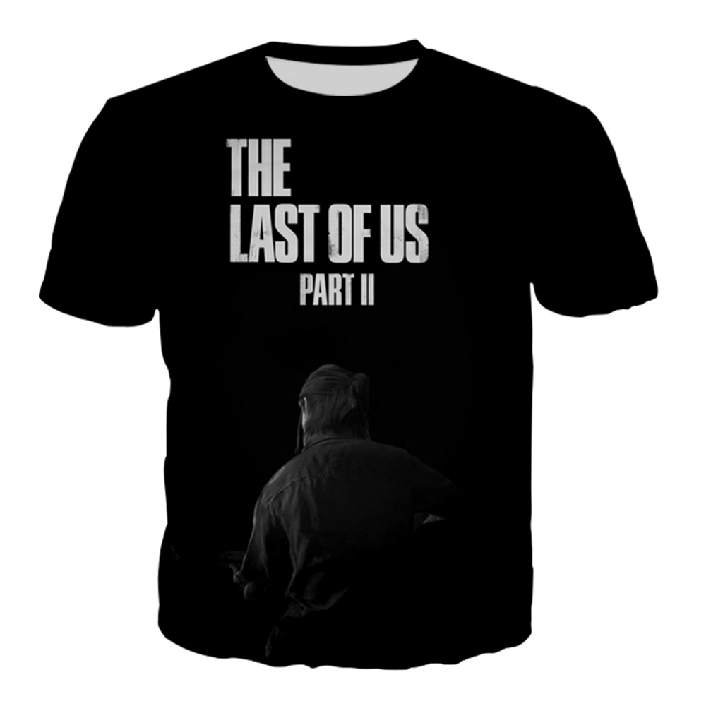 Áo Thun Ngắn Tay In Hình The Last Of Us 2 3d Độc Đáo Cho Nam