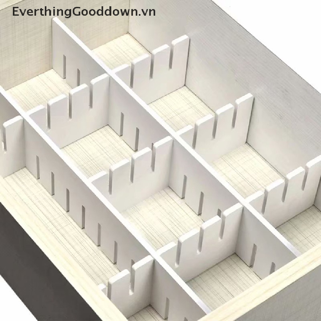 Everthinggood 1 Khay Chia Ngăn Tủ Bằng Nhựa Trong Suốt Tiện Dụng