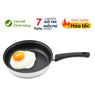 Chảo chống dính 3 đáy Elmich size 16, 20cm đáy từ Hà Nội