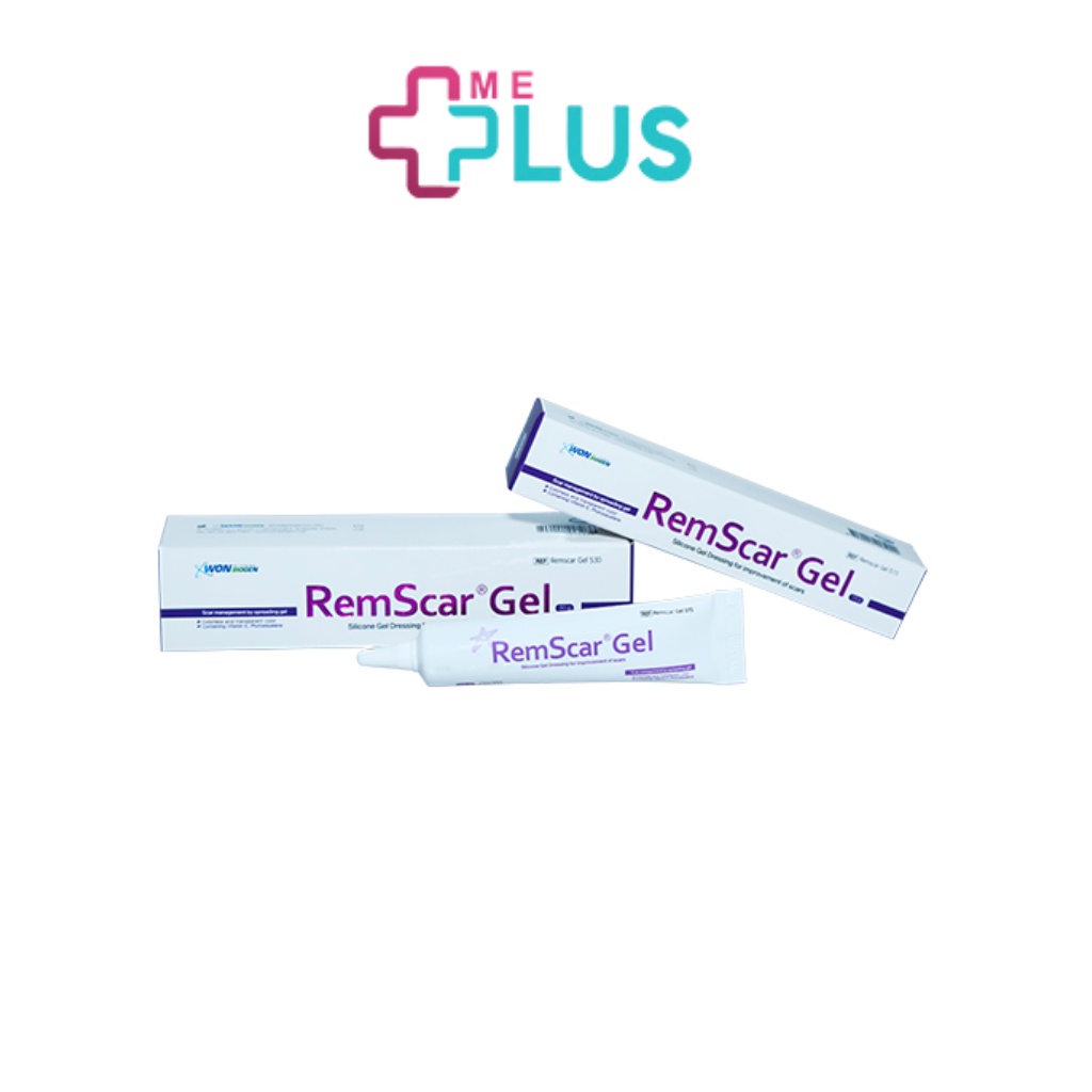 Gel silicone mờ sẹo Remscar Gel - Hàn Quốc Wonbiogen giúp nhanh lành sẹo, hết thâm phục hồi da tuýp 15g-30g