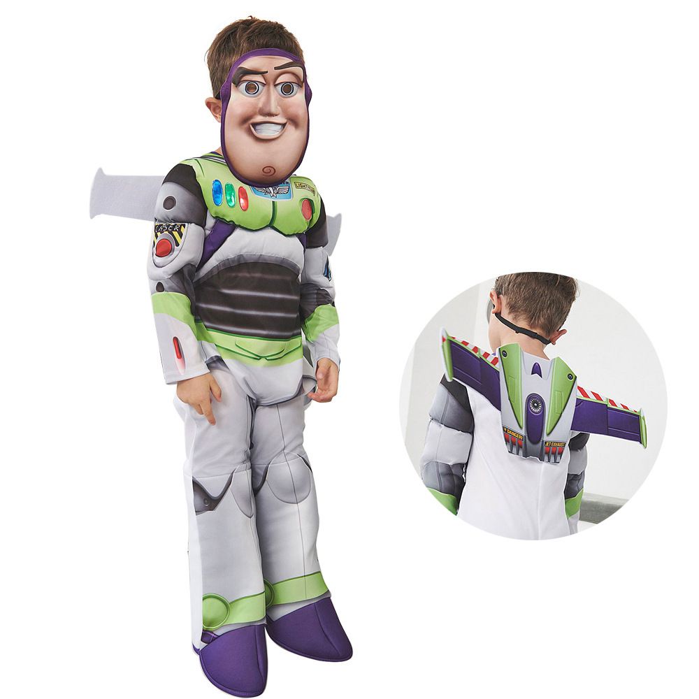 Toy Story Buzz Jumpsuit kid Cosplay Halloween Party Costume boy Gifts