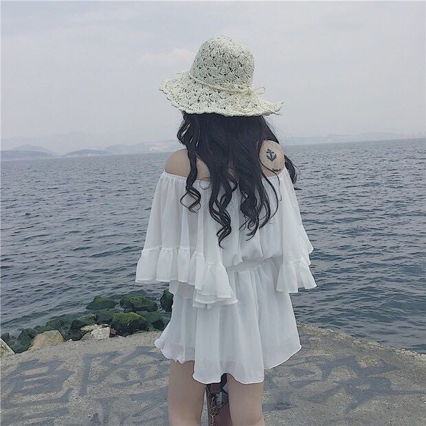 Đầm Ulzzang Paris dress - Hàng thiết kế