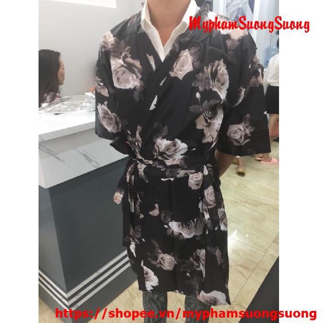 Áo choàng Kimono dùng cho khách, cho thợ cắt tóc