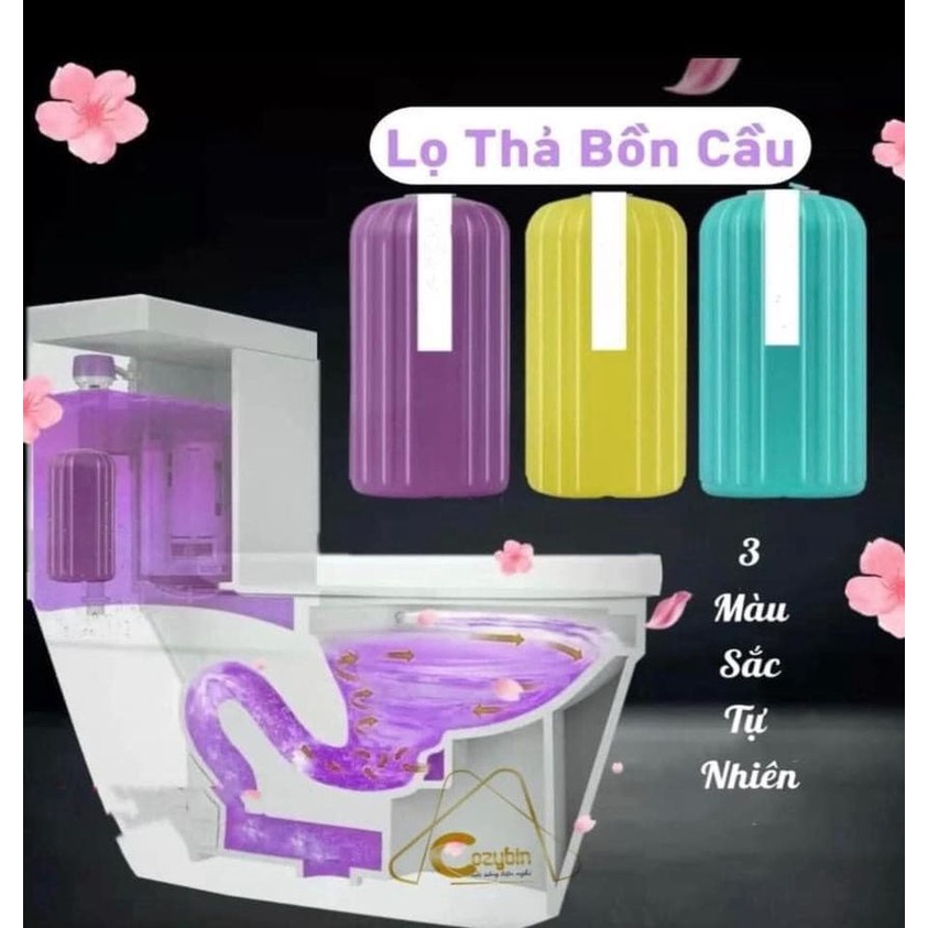 Lọ thả bồn cầu hình trụ phiên bản mới