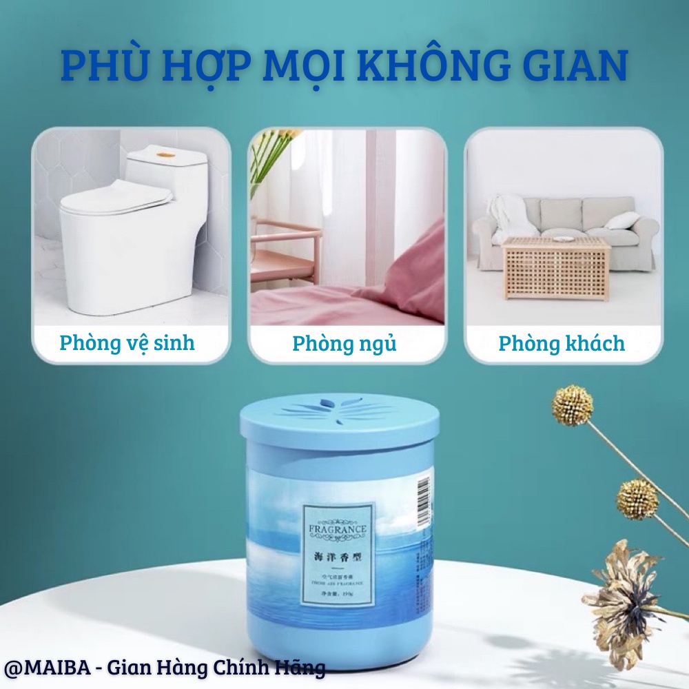 Sáp Thơm Tủ Quần Áo Maiba Nhà Vệ Sinh Khử Mùi Hương Tự Nhiên Thalo 190G