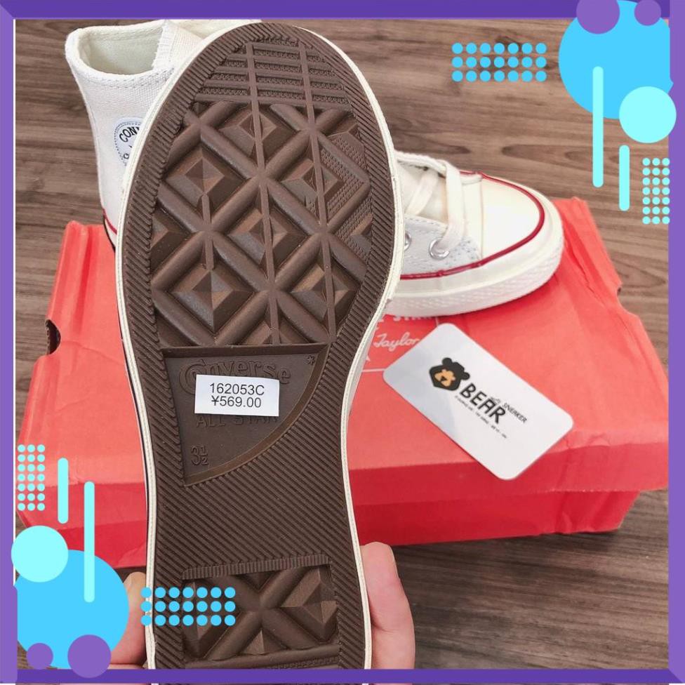 Giày Conversee kem một một [SIÊU ĐẸP- FULL BOX] giày cao cổ nam nữ. | BigBuy360 - bigbuy360.vn