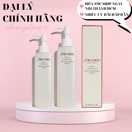 Dầu tẩy trang SHISEIDO Perfect Cleansing Oil #🍒CHERRY🍒