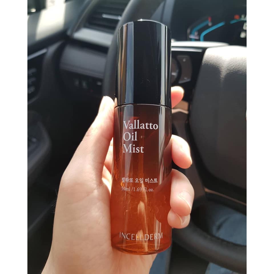 Xịt Khoáng Căng Bóng INCELLDERM VALLATTO OIL MIST 50ML | BigBuy360 - bigbuy360.vn