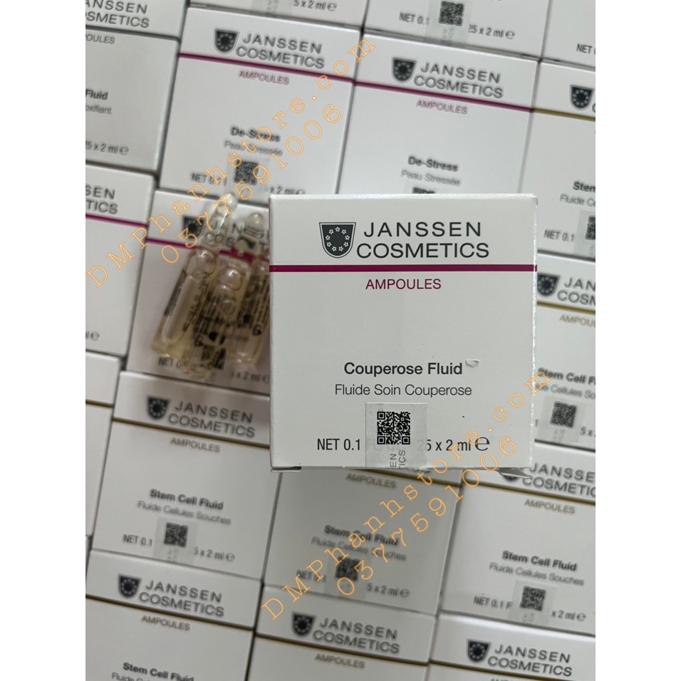 J02 - Tinh chất xử lý giãn mao mạch - Janssen Cosmetics Couperose Fluid