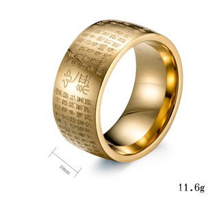NHẪN KHẮC CHÚ ĐẠI BỊ TITANIUM MỚI NHẤT