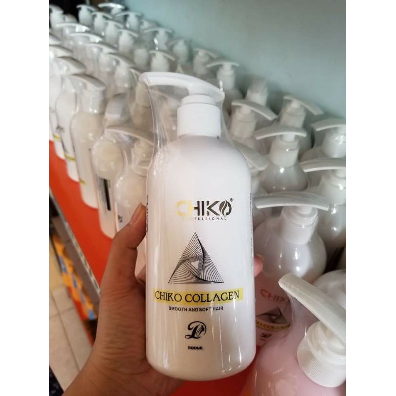 Kem Hấp ủ tóc collagen Chiko hương nước hoa cao cấp 500ml