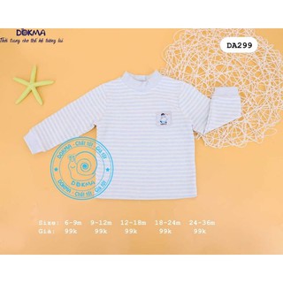 Áo cổ 3p dày Dokma 9-36m