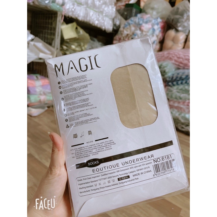 Quần tất giấy Magic 5D siêu mỏng, siêudai, siêu trong