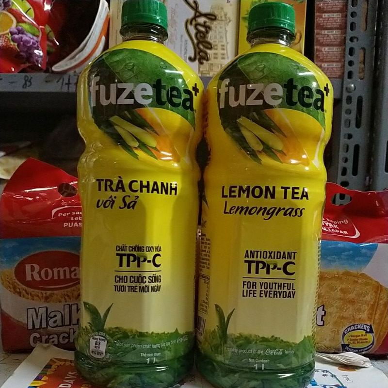 Trà chanh sả fuze