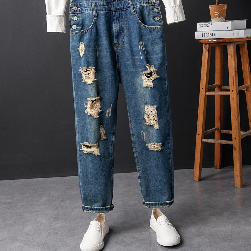 Quần Yếm Jeans Thời Trang Dành Cho Nam